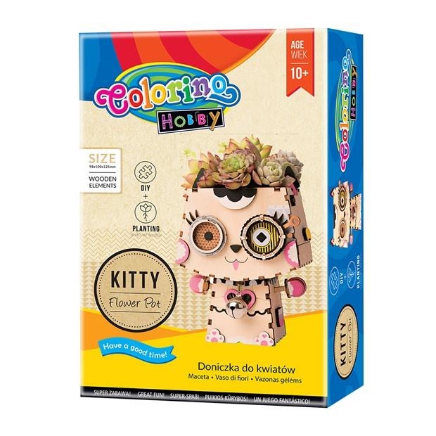 PUZZLE 3D MACETA KITTY | 5907620137077 | Librería Castillón - Comprar libros online Aragón, Barbastro