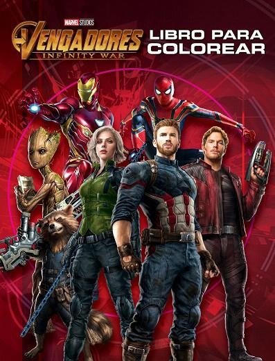 Vengadores. Infinity War. Libro para colorear | 9788416914586 | Marvel | Librería Castillón - Comprar libros online Aragón, Barbastro