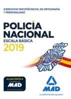 Policía Nacional Escala Básica. Ejercicios psicotécnicos, de ortografía y person | 9788414226292 | Vecino Castro, Manuel | Librería Castillón - Comprar libros online Aragón, Barbastro