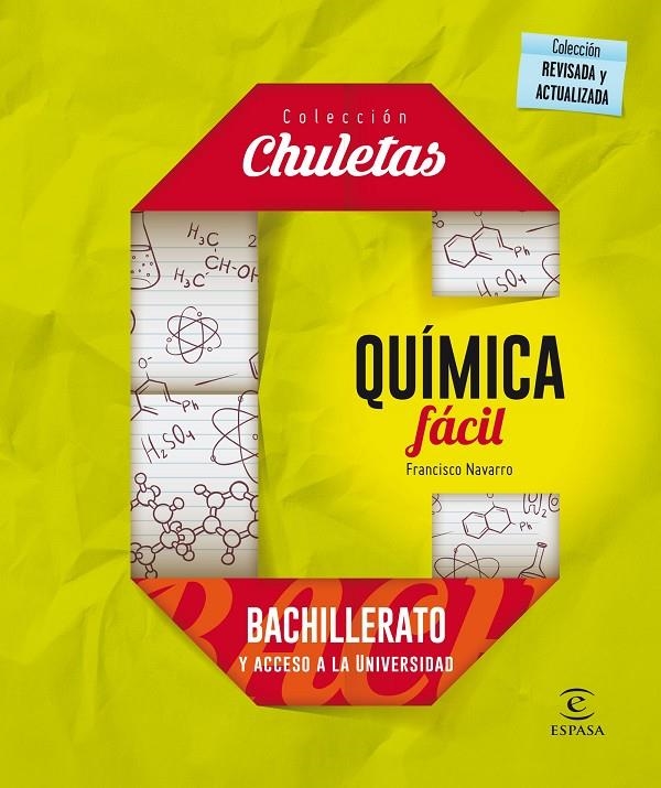 Química fácil para Bachillerato - Chuletas | 9788467044515 | Navarro, Francisco | Librería Castillón - Comprar libros online Aragón, Barbastro