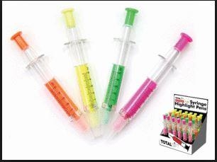 MARCADORES JERINGA SYRINGE XL0497 | 8057014765823 | Librería Castillón - Comprar libros online Aragón, Barbastro