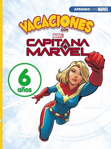 Vacaciones con Capitana Marvel. 6 años (Aprendo con Marvel) | 9788417630010 | Marvel | Librería Castillón - Comprar libros online Aragón, Barbastro