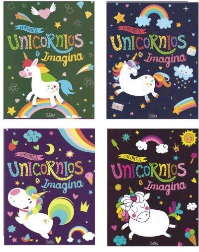 COLOREA UNICORNIOS - 4 MODELOS SURTIDOS  | 9788491783725 | Librería Castillón - Comprar libros online Aragón, Barbastro