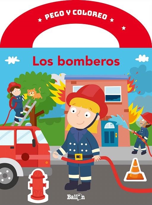 Pego y coloreo - Los bomberos | 9789403212746 | BALLON | Librería Castillón - Comprar libros online Aragón, Barbastro