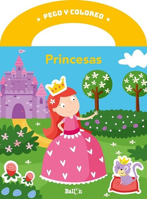 Pego y coloreo - Princesas | 9789403212722 | BALLON | Librería Castillón - Comprar libros online Aragón, Barbastro