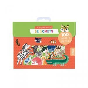 MI PEQUEÑO ESTUCHE DE GOMETS DE ANIMALES AUZOU | 9782733865460 | Librería Castillón - Comprar libros online Aragón, Barbastro