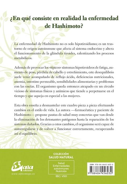 Tiroiditis de Hashimoto | 9788484456032 | Wentz, Izabella | Librería Castillón - Comprar libros online Aragón, Barbastro