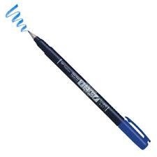 ROTULADOR TOMBOW FUDENOSUKE  BRUSH PEN BASE AGUA PUNTA BLANDA AZUL | 4901991647945 | Librería Castillón - Comprar libros online Aragón, Barbastro