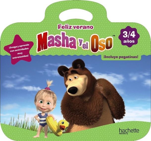 Feliz verano con Masha y el Oso 3-4 años | 9788417586287 | García Cortizas, Marta | Librería Castillón - Comprar libros online Aragón, Barbastro