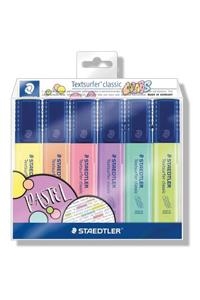 PACK 6 MARCADOR FLUORESCENTE STAEDTLER TEXTSURFER CLASSIC PASTEL | 4007817049846 | Librería Castillón - Comprar libros online Aragón, Barbastro