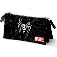 ESTUCHE PORTATODO TRIPLE SPIDERMAN MARVEL | 8435376392039 | Librería Castillón - Comprar libros online Aragón, Barbastro