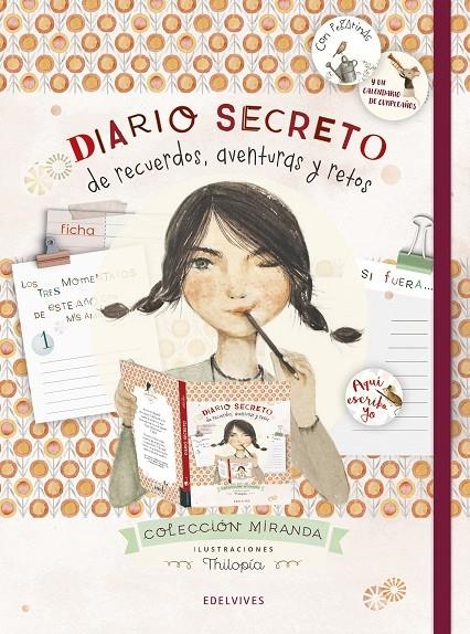 Diario secreto de recuerdos, aventuras y retos | 9788414023433 | Miranda Vicente, Itziar; Miranda Vicente, Jorge | Librería Castillón - Comprar libros online Aragón, Barbastro