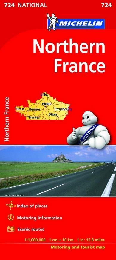 Mapa National Northern France | 9782067228726 | VV.AA. | Librería Castillón - Comprar libros online Aragón, Barbastro