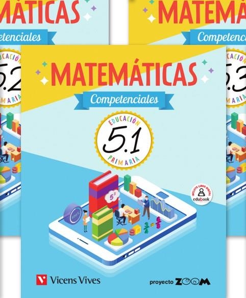 MATEMATICAS COMPETENCIALES 5 TRIM (ZOOM) | 9788468263281 | Fraile Martin, Javier | Librería Castillón - Comprar libros online Aragón, Barbastro