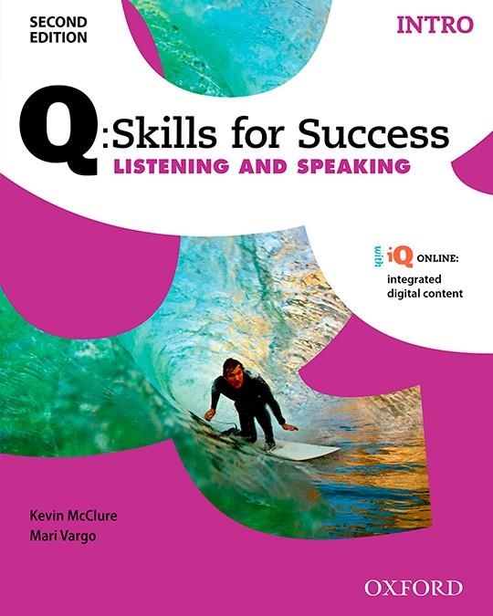 (16).Q:SKILLS INTRO LISTENING & SPEAKING STUDENT PACK 2¦ED. | 9780194818070 | Librería Castillón - Comprar libros online Aragón, Barbastro