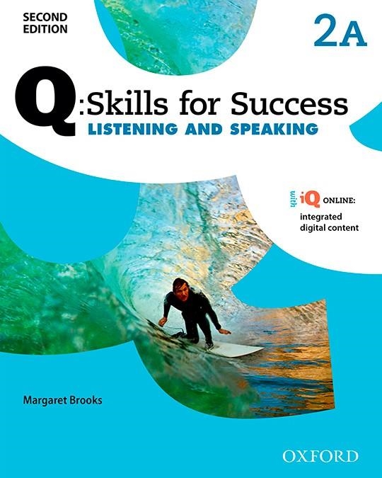 (16).2A.Q:SKILLS FOR SUCCES.LISTENIG AND SPEAKING (2¦ED) | 9780194818780 | Librería Castillón - Comprar libros online Aragón, Barbastro