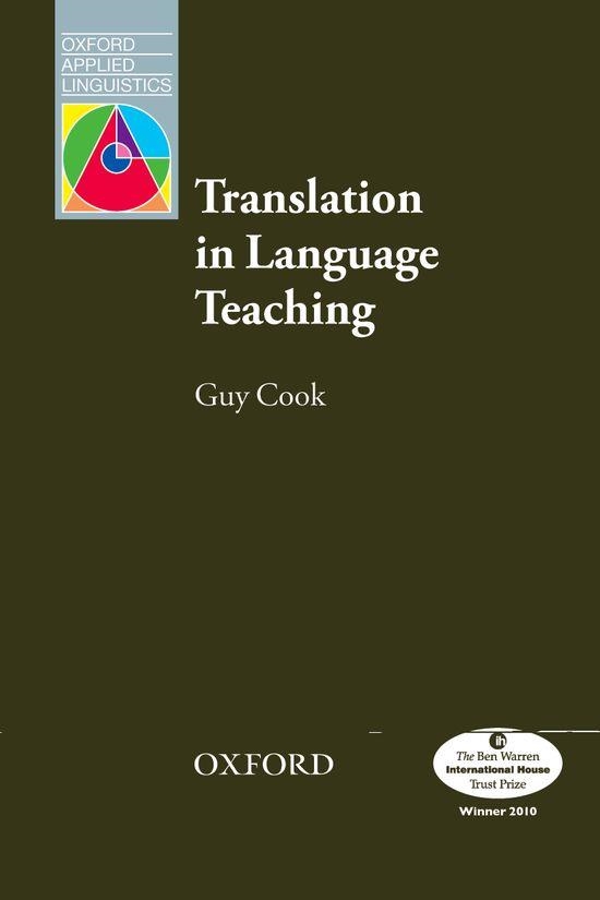 TRASLATION IN LANGUAGE TEACHING | 9780194424752 | Librería Castillón - Comprar libros online Aragón, Barbastro