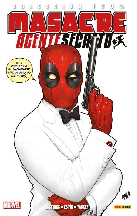 100% marvel masacre. Agente secreto | 9788491678588 | Salva Espín, Chris Hastings | Librería Castillón - Comprar libros online Aragón, Barbastro