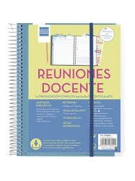 CUADERNO DOCENTES  REUNIIONES FINOCAM ESPIRAL C/GOMA 1/4 5340800 | 8422952180401 | Librería Castillón - Comprar libros online Aragón, Barbastro