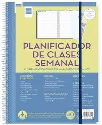 CUADERNO DOCENTES FINOCAM ESPIRAL C/GOMA  PLANIFICADOR CLASES 230x310 SEMANA VERTICAL 5340400 | 8422952180449 | Librería Castillón - Comprar libros online Aragón, Barbastro