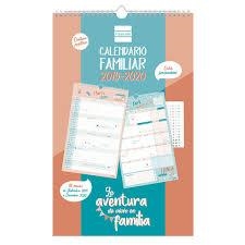 CALENDARIO FAMILIAR FINOCAM 2019-20 MES VISTA 540200120 | 8422952181088 | Librería Castillón - Comprar libros online Aragón, Barbastro