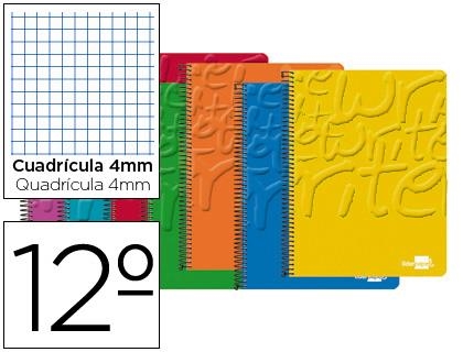 BLOC ESPIRAL 1/12  80H CUADRICULA bq05 725 | 8423473007253 | Librería Castillón - Comprar libros online Aragón, Barbastro