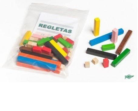 JUEGO DE REGLETAS EN BOLSA 63 PZAS DE 1x1 | 8425901440601 | Librería Castillón - Comprar libros online Aragón, Barbastro