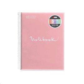 CUADERNO NB-5 A4 120 CLA 90G PP EMOTIONS ROSA MIQUELRIUS 5 COLORES | 8422593460740 | Librería Castillón - Comprar libros online Aragón, Barbastro