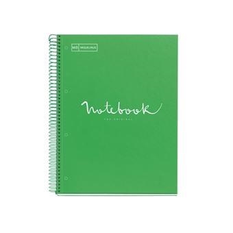 CUADERNO NB-1 A4 80H CLA 90G EMOTIONS VERDE MIQUELRIUS | 8422593460498 | Anónimo | Librería Castillón - Comprar libros online Aragón, Barbastro