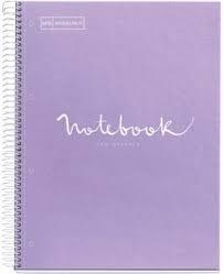 CUADERNO NB-1 A4 80H CLA 90G EMOTIONS LAVANDA MIQUELRIUS | 8422593460559 | Anónimo | Librería Castillón - Comprar libros online Aragón, Barbastro