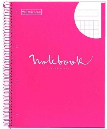 CUADERNO NB-1 A4 80H CLA 90G EMOTIONS MAGENTA MIQUELRIUS | 8422593460542 | Anónimo | Librería Castillón - Comprar libros online Aragón, Barbastro