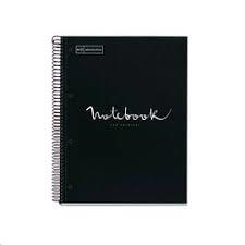 CUADERNO NB-1 A4 80H CLA 90G EMOTIONS NEGRO MIQUELRIUS | 8422593460450 | Anónimo | Librería Castillón - Comprar libros online Aragón, Barbastro