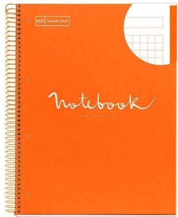 CUADERNO NB-1 A4 80H CLA 90G EMOTIONS NARANJA  MIQUELRIUS | 8422593460528 | Librería Castillón - Comprar libros online Aragón, Barbastro