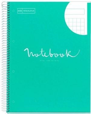 CUADERNO NB-1 A4 80H CLA 90G EMOTIONS TURQUESA MIQUELRIUS | 8422593460481 | Librería Castillón - Comprar libros online Aragón, Barbastro