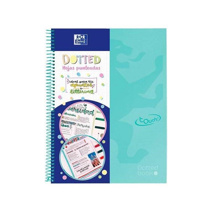 CUADERNO OXFORD EUROPEAN A4 4T 80H DOTS / PUNTOS OXFORD SCHOOL 8 COLORES | 8412771038588 | ENRI 22531665 | Librería Castillón - Comprar libros online Aragón, Barbastro