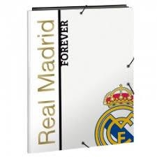 CARPETA FOLIO 3 SOLAPAS REAL MADRID 1ª EQUIPACION | 8412688351855 | Librería Castillón - Comprar libros online Aragón, Barbastro