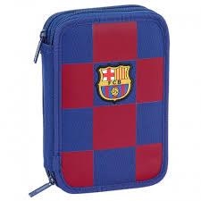 PLUMIER DOBLE PQÑO 34 PZAS F.C.BARCELONA 1ª EQUIPACION | 8412688349340 | Librería Castillón - Comprar libros online Aragón, Barbastro