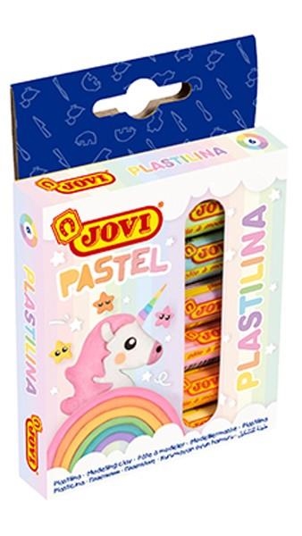 PLASTILINA JOVI PASTEL ESTUCHE 6 BARRAS 90/6P | 8412027031561 | Librería Castillón - Comprar libros online Aragón, Barbastro