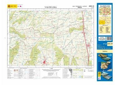 MAPA MTN 25. Hoja 425-III, Valdelosa | 9788441613850 | Librería Castillón - Comprar libros online Aragón, Barbastro