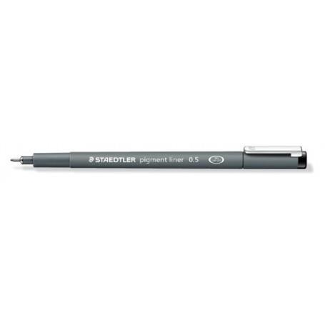 ROTULADOR CALIBRADO STAEDTLER 308 04-9 PIGMENT LINER 0.4 NEGRO | 4007817327098 | Librería Castillón - Comprar libros online Aragón, Barbastro