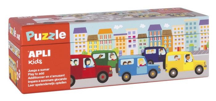 PUZZLE SUMAS TRANSPORTES 30 PIEZAS APLI 17196 | 8410782171966 | Librería Castillón - Comprar libros online Aragón, Barbastro