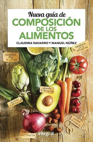 Nueva guía de composición de los alimentos | 9788491181712 | Navarro Walter, Claudina/Núñez Y Navarro, Manuel | Librería Castillón - Comprar libros online Aragón, Barbastro