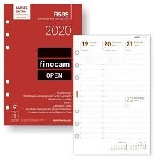 RECAMBIO ANUAL 2020  FINOCAM R599 SEMANA VISTA VERTICAL | 8422952184805 | Librería Castillón - Comprar libros online Aragón, Barbastro