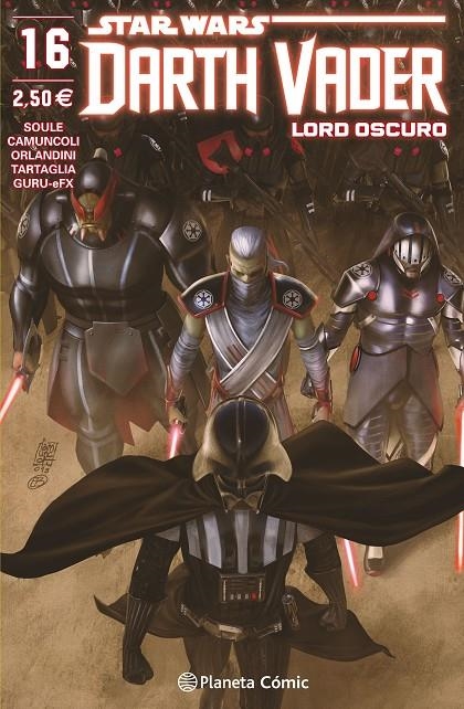 Star Wars Darth Vader Lord Oscuro nº 16/25 | 9788491735564 | Charles Soule | Giuseppe Camuncoli | Librería Castillón - Comprar libros online Aragón, Barbastro