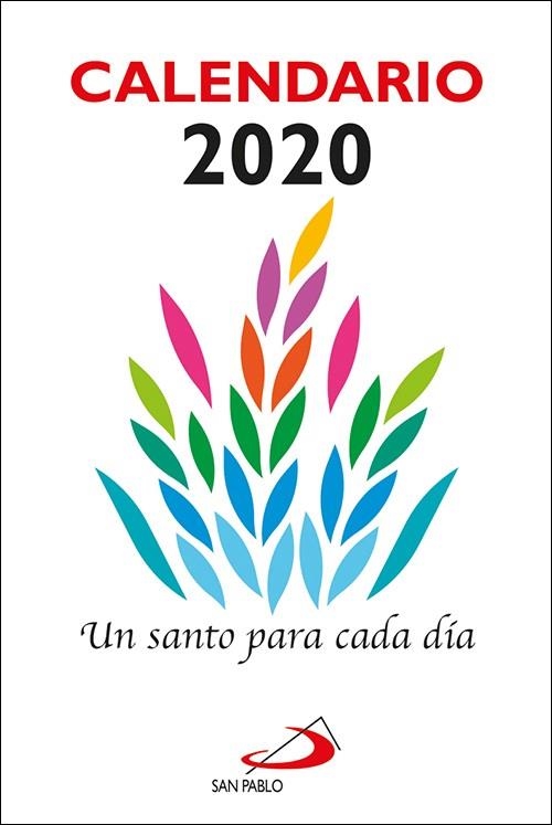 Calendario Un santo para cada día 2020 | 9788428557108 | Equipo San Pablo | Librería Castillón - Comprar libros online Aragón, Barbastro