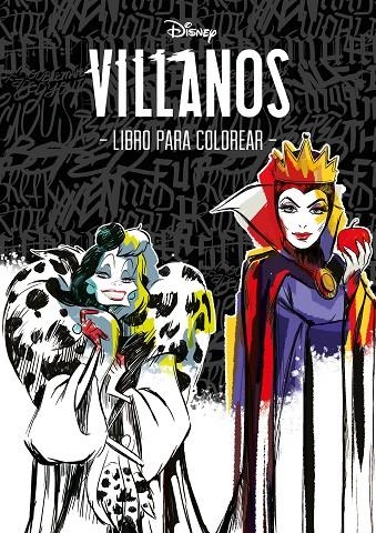 Villanos. Libro para colorear | 9788499519272 | Disney | Librería Castillón - Comprar libros online Aragón, Barbastro