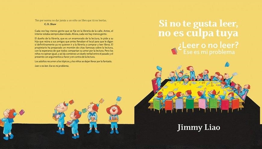 Si no te gusta leer, no es culpa tuya, | 9788416985135 | Liao, Jimmy | Librería Castillón - Comprar libros online Aragón, Barbastro