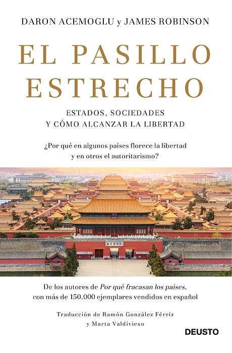 El pasillo estrecho | 9788423430819 | Acemoglu, Daron ; Robinson, James A. | Librería Castillón - Comprar libros online Aragón, Barbastro