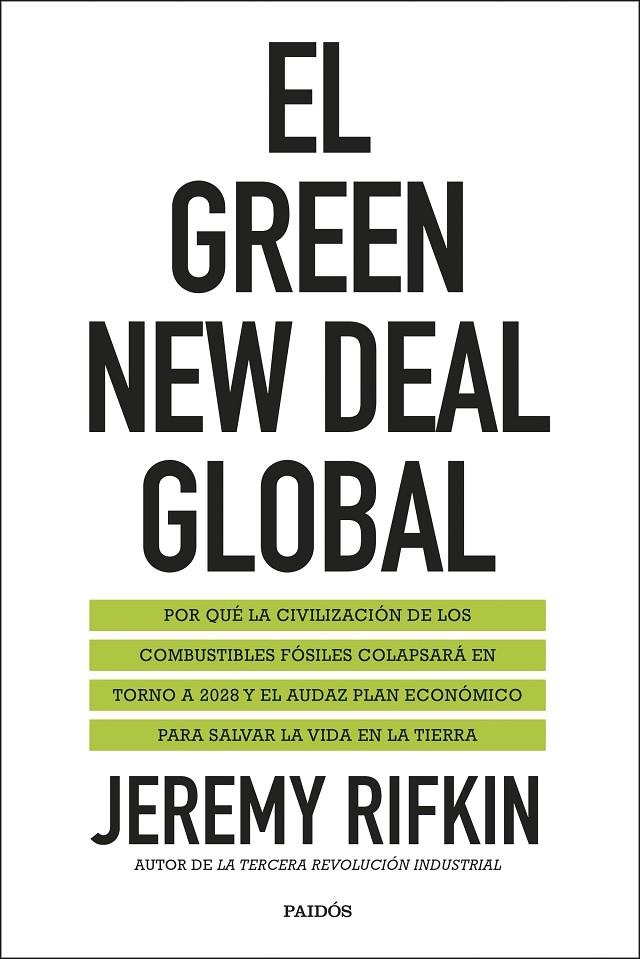 El Green New Deal global | 9788449336270 | Rifkin, Jeremy | Librería Castillón - Comprar libros online Aragón, Barbastro