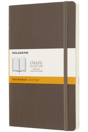 MOLESKINE LIBRETA TAPA BLANDA MARRÓN TIERRA CLÁSICA RAYADA | 8058341715512 | MOLESKINE | Librería Castillón - Comprar libros online Aragón, Barbastro